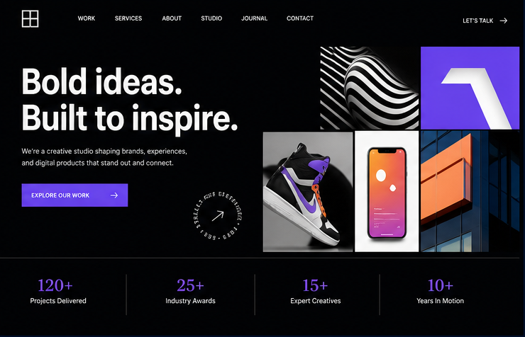 Bloomwell Therapy fictional website concept
